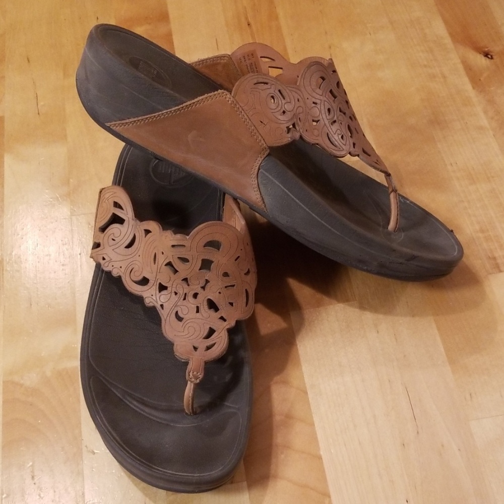 FITFLOPS Flora Slides Slip-ons Ladies 10